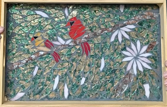 Art by Allison Fick, Charleston Mosaic Artist