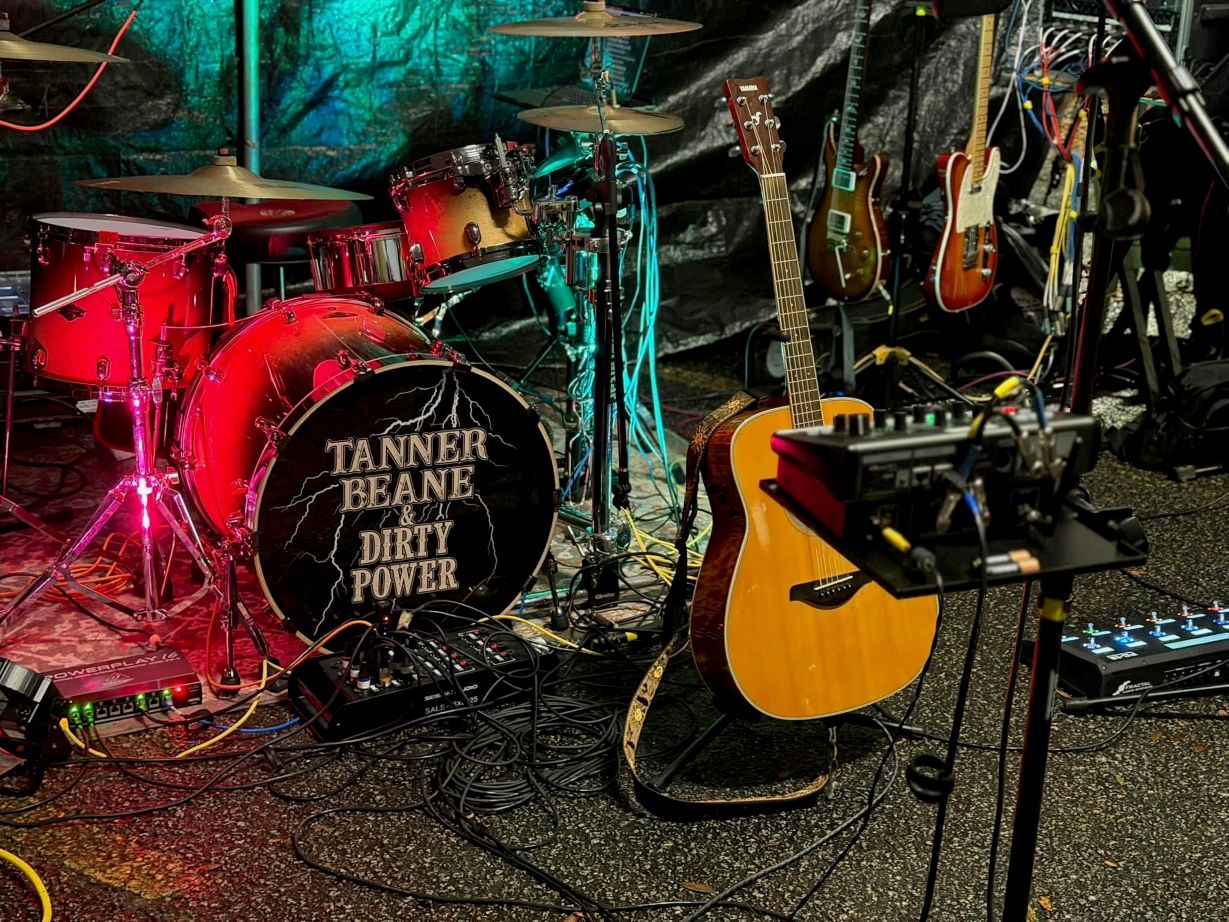 Tanner Beane and Dirty Power,a Southern Country Rock Band with Soul from Charleston, South Carolina